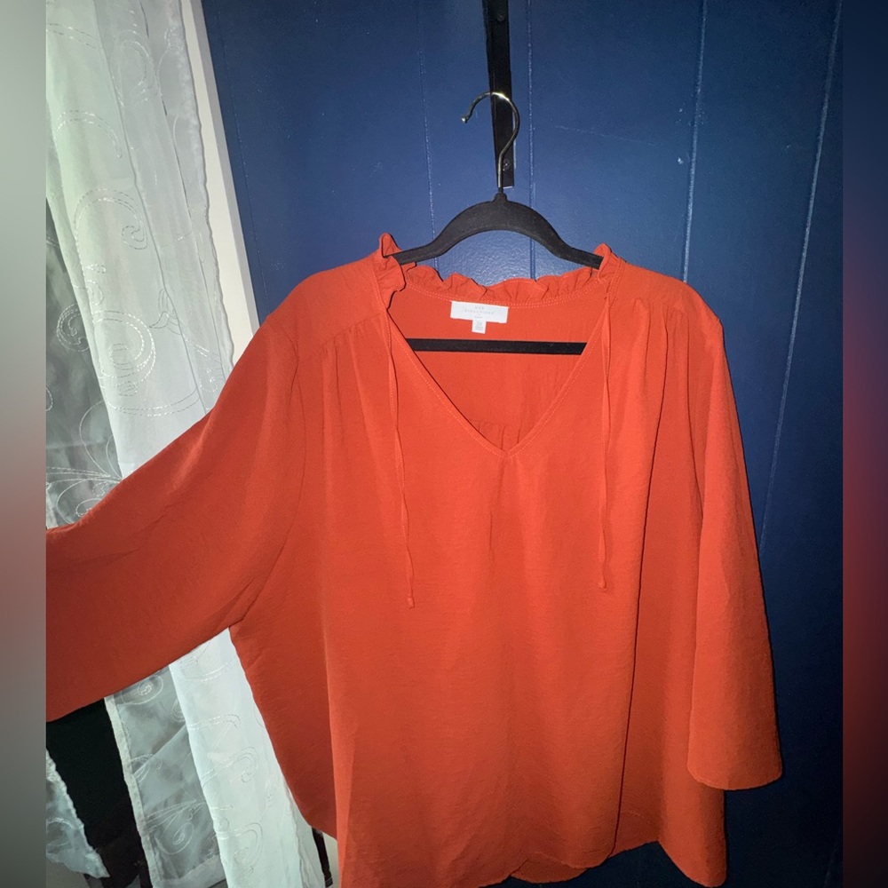 New Directions Terracotta Blouse